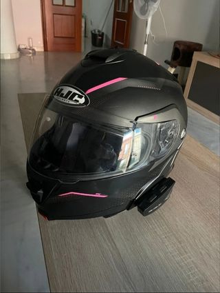 Casco moto HJC IS II max con intercom+ REGALO