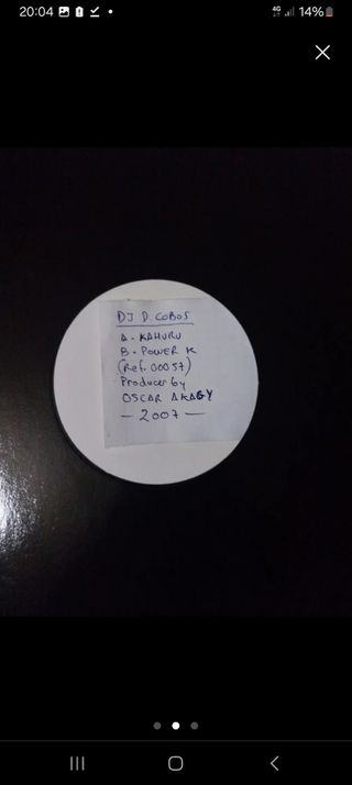 Vinilo DJ D. Cobos - Kahuru / Power K