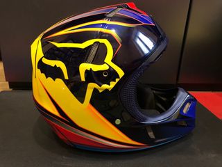 Casco Fox V4 Race Orange