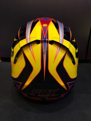 Casco Fox V4 Race Orange