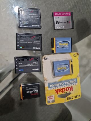 Baterías cámara digital