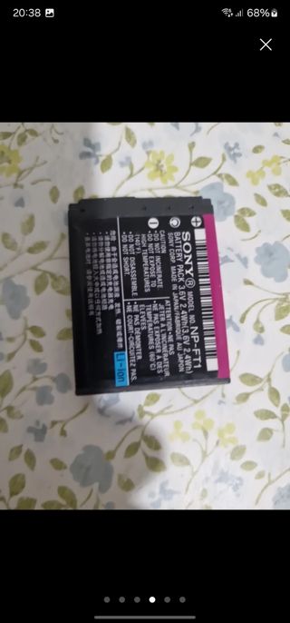 Baterías cámara digital