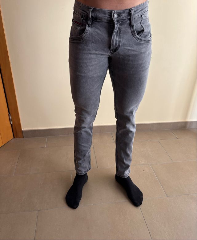 Pantaloni lunghi in denim Tommy Hilfiger