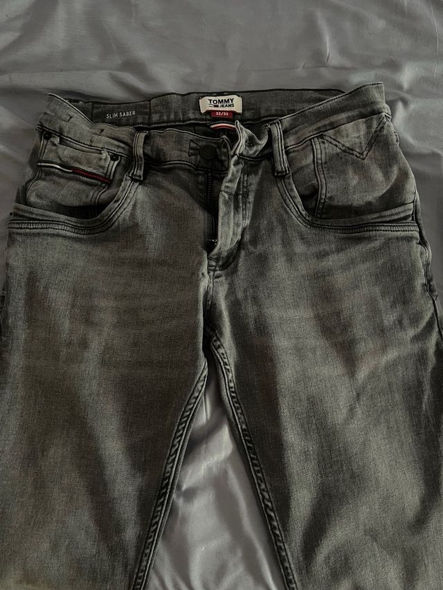 Pantaloni lunghi in denim Tommy Hilfiger