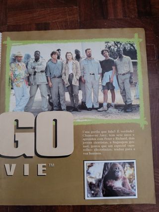 Caderneta incompleta Congo the movie