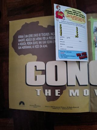 Caderneta incompleta Congo the movie