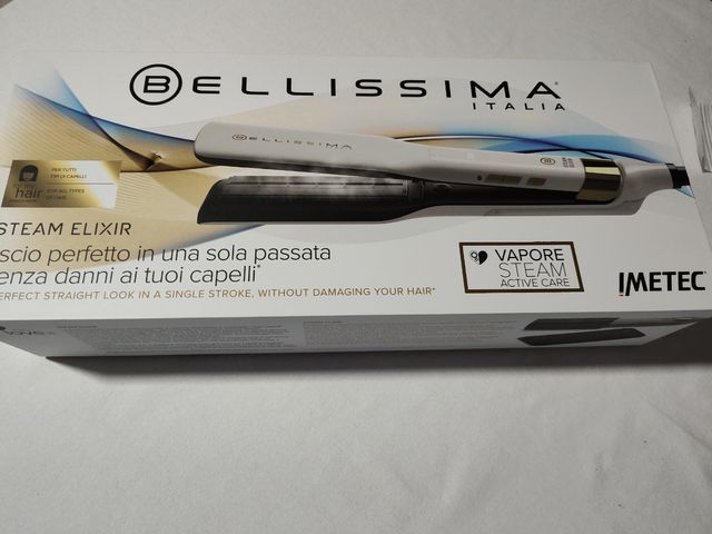 Piastra a vapore Imetec bellissima