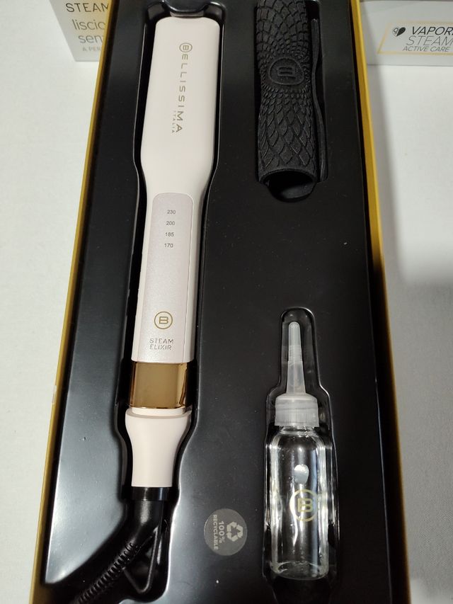 Piastra a vapore Imetec bellissima