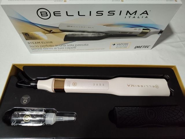 Piastra a vapore Imetec bellissima