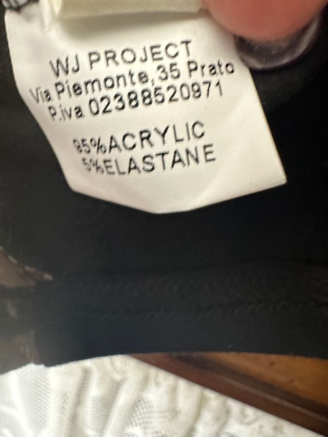 Top lupetto manica lunga