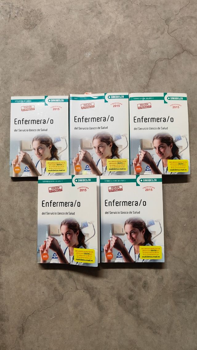 Libros Ope osakidetza enfermería