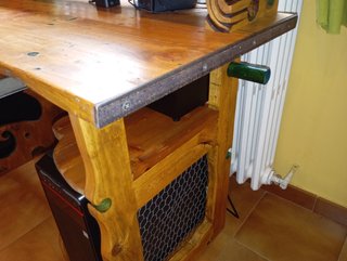 Escritorio rústico, mueble