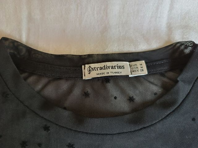 Camiseta elástica transparente