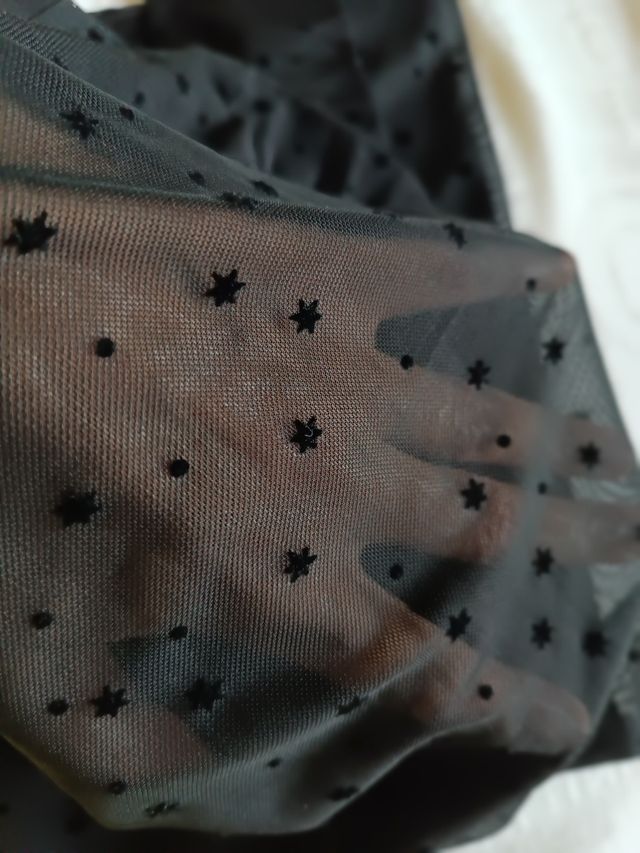 Camiseta elástica transparente