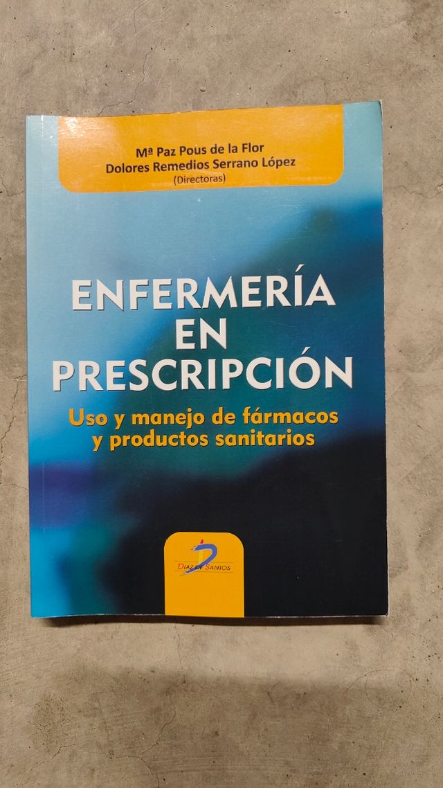 Libro enfermería prescripción