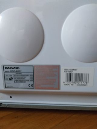 Forno microonde combinato Daewoo mod.KOG-6D07