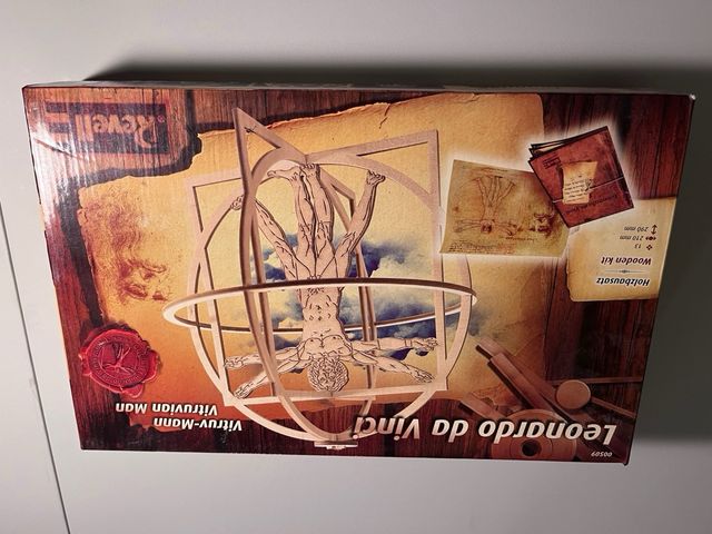 Puzzle 3D madera Leonardo Da Vinci