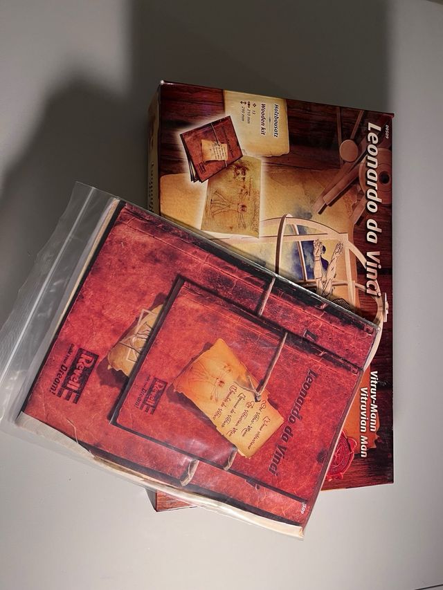 Puzzle 3D madera Leonardo Da Vinci