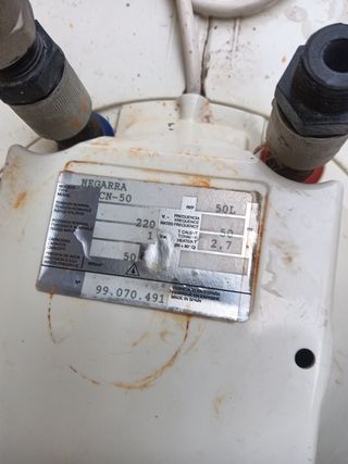 Se vende termo eléctrico de 50 litros