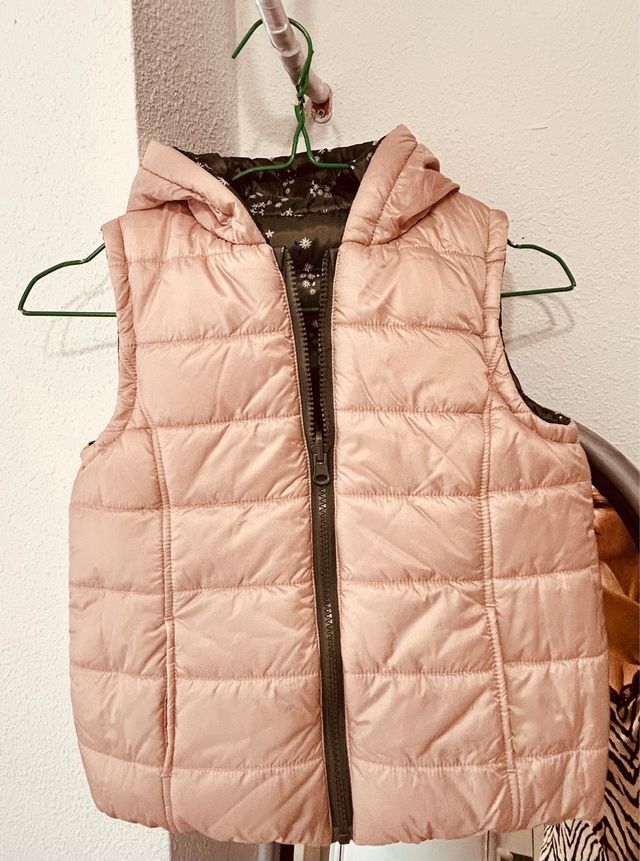 Chaleco reversible niña