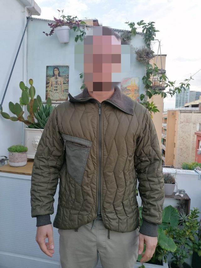 Chaqueta (original) militar alemán contra el frío