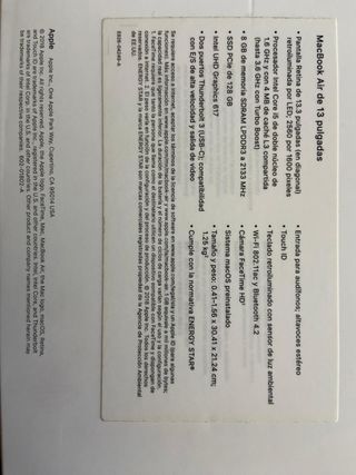 Macbook Air de 13 pulgadas