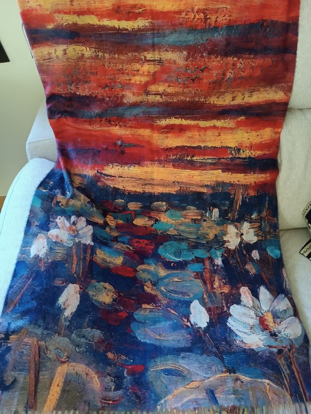 Bufanda lana obras Kandinsky