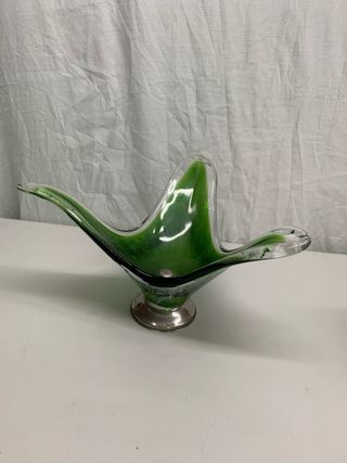 Frutero decorativo cristal, años 70