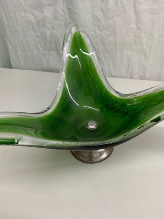 Frutero decorativo cristal, años 70