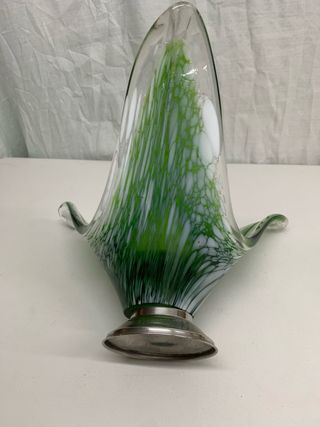 Frutero decorativo cristal, años 70