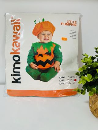 Disfraz de calabaza Halloween para bebé