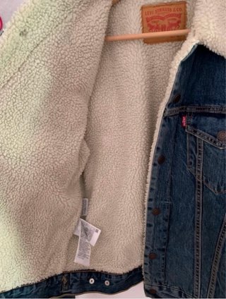 Chaqueta vaquera levis de borrego