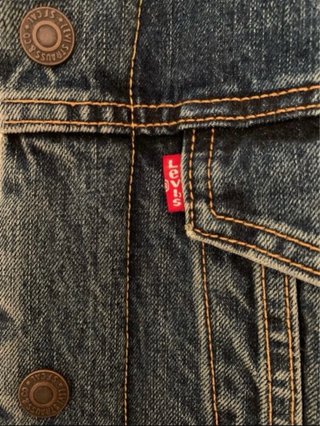 Chaqueta vaquera levis de borrego