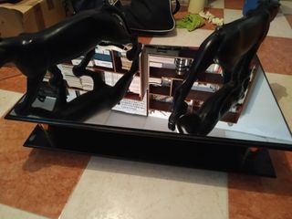 Mesa salón de cristal