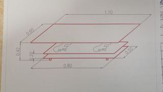 Mesa salón de cristal