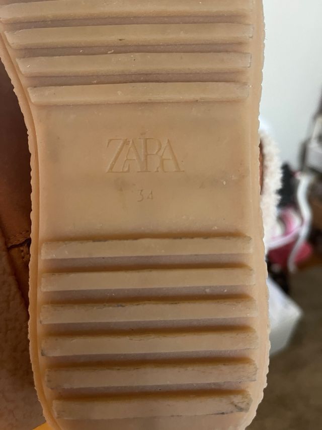 Botas zara talla 34