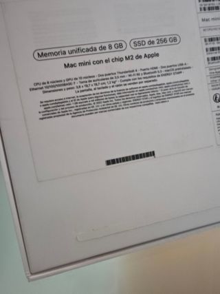 Apple Mac Mini M2 2023 8GB 256GB NUEVO
