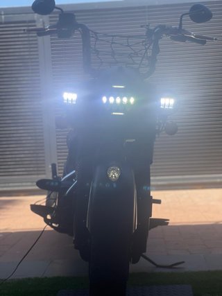 INDIAN DARK  HORSE. 1800 cc