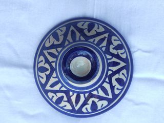 Contenedor Mermelada-Miel-Mantequilla-Cerámica Fez