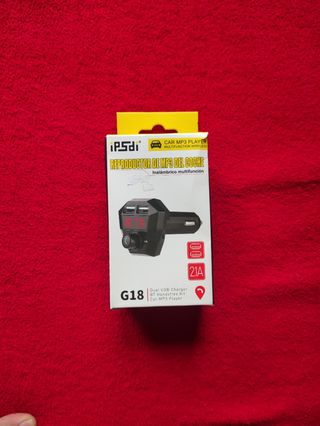 Radio a bluetooth coche carga rápida