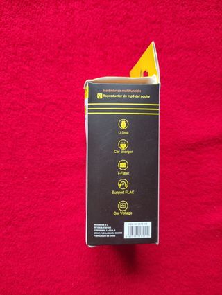 Radio a bluetooth coche carga rápida