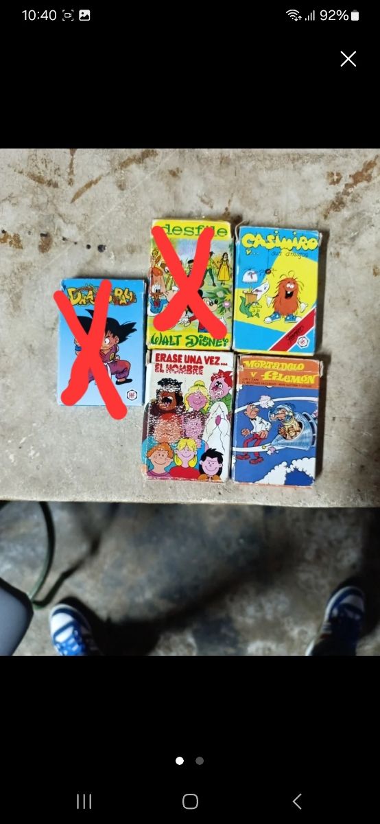 Cartas Naipes infantil