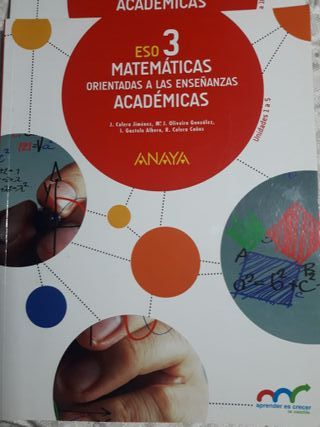 Matemáticas orientadas a las Enseñanzas Académicas