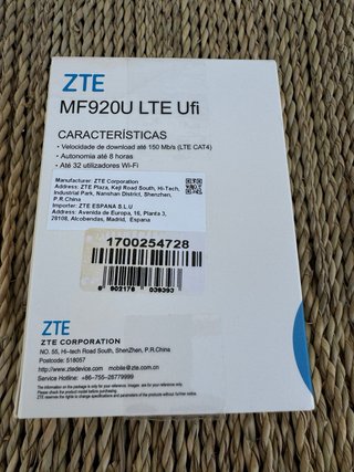 Router ZTE Mf920U