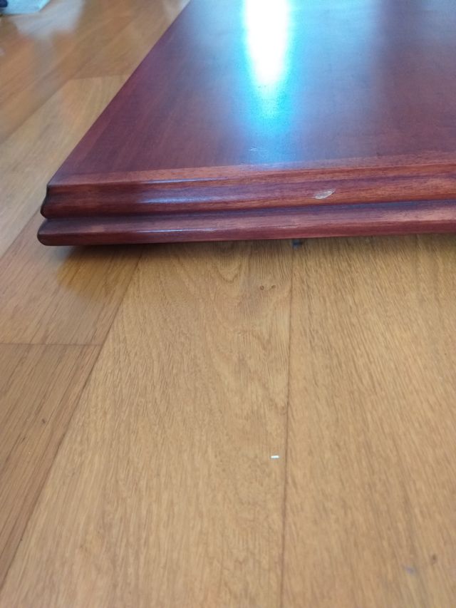 Mensole essenza mogano