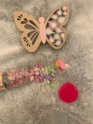 Giocattolo Vintage Y2K Tubo di perline multicolore