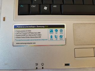 ordenador samsung r40 para piezas no enciende