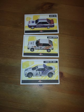 Tarjetas rally míticos Altaya Scalextric