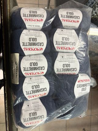 Pacco lana misto cashmere