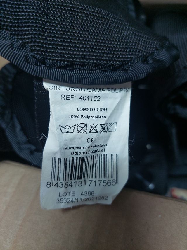 Cinturón de transferencia.